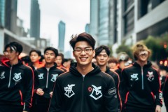 GEN.G战队剑指英雄联盟全球总决赛，Chovy率队抵达上海电竞赛事展现卓越团队协作能力